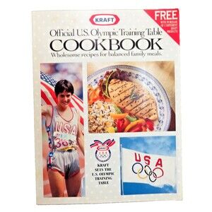 Kraft Official U.S. Olympic Training Table Cookbook (1992)